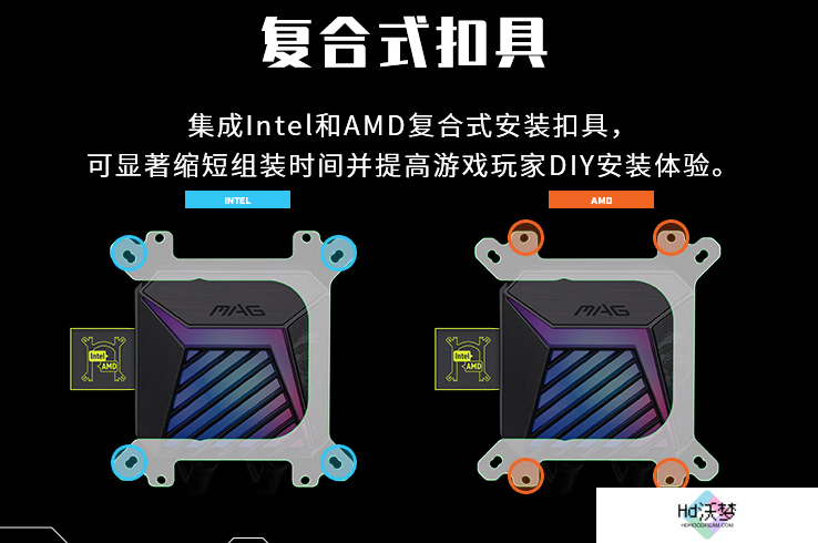 微星上市MAG CORELIQUID A15水冷散热器 449元开启高效散热新时代