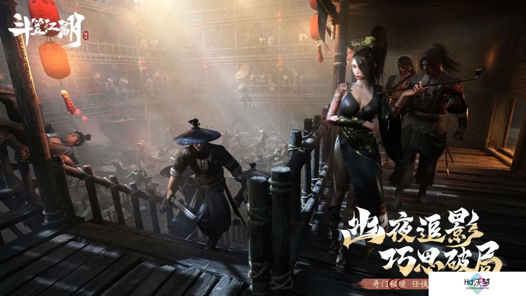 首发上线当天口碑炸裂！《斗笠江湖》要扛起武侠MMO大旗