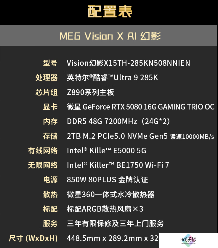 微星MEG VISION X AI幻影主机震撼上市：RTX 5080 AI交互革新体验
