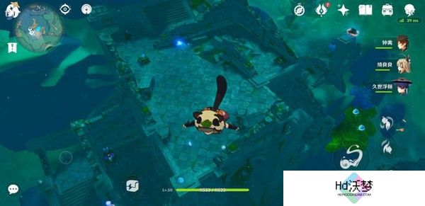 原神万水之源大枫丹湖水下宝箱在哪里 万水之源大枫丹湖水下建筑解谜攻略[多图]图片3