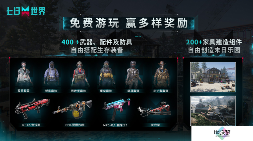 成为世界的脉搏！ 《七日世界》今日开启PC端全球公测！