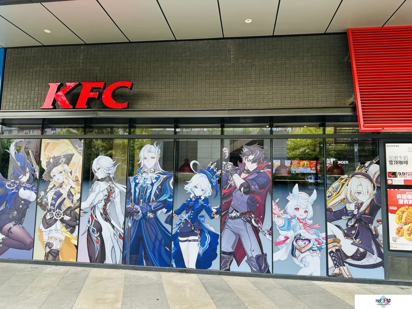 原神KFC联动首日现场直击，才第一天，大家又开始整活了