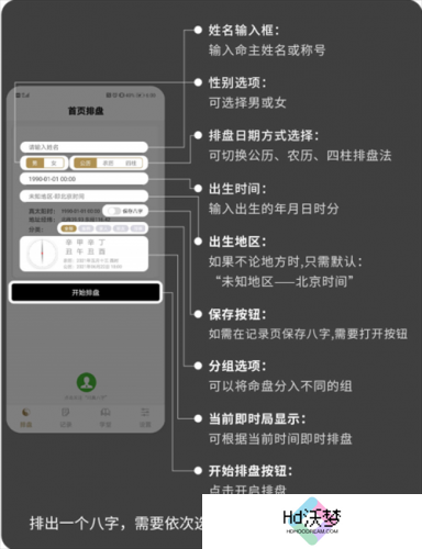 问真八字免费版排盘