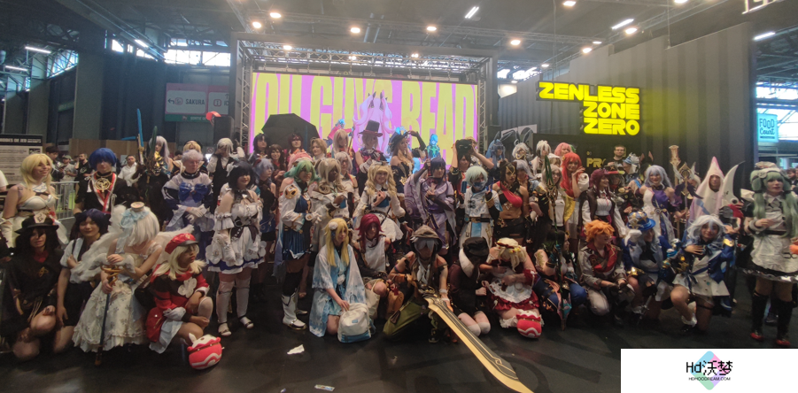 7月全球三大顶级漫展展出，四年的原神依旧是现象级
