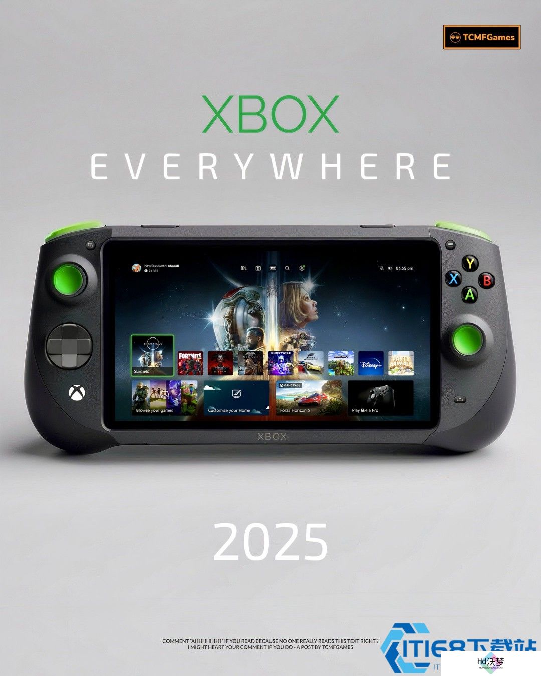 微软掌机大动作！Xbox掌机首曝：华硕操刀、Win系统打通次世代体验