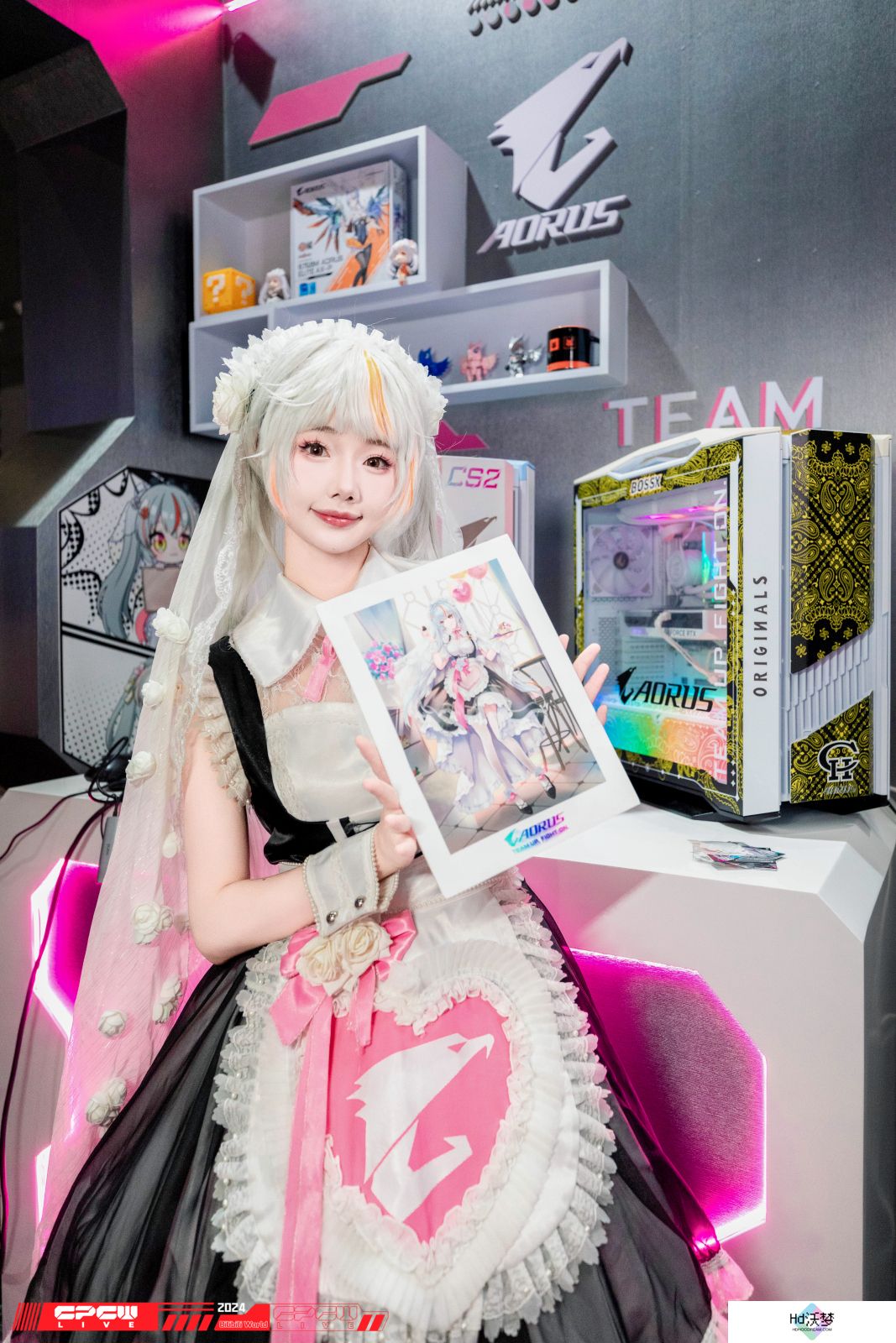 与雕妹一起打卡BW2024：技嘉AORUS好礼送不停！