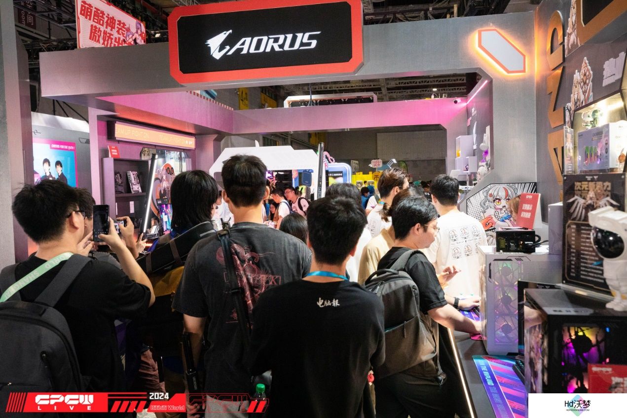 与雕妹一起打卡BW2024：技嘉AORUS好礼送不停！