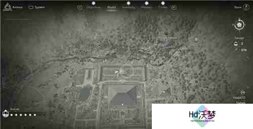 刺客信条影大和东大寺失落的卷页位置