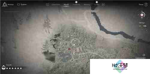 刺客信条影山城金阁寺失落的卷页位置