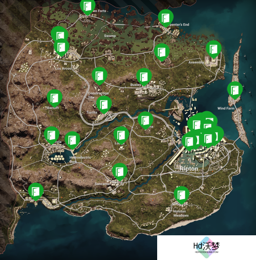 绝地求生密室位置地图一览 绝地求生密室位置地图一览