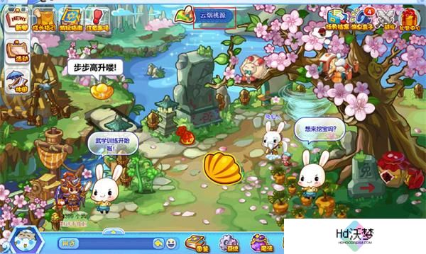 洛克王国云隐鹤山位置介绍 洛克王国云隐鹤山位置介绍