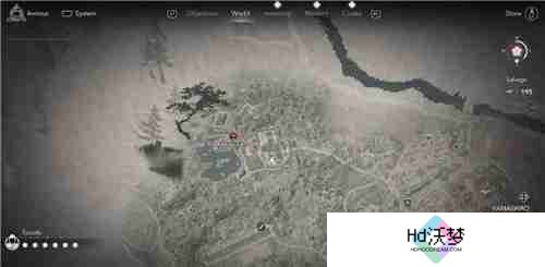 刺客信条影山城金阁寺失落的卷页位置