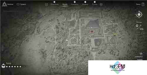 刺客信条影大和东大寺失落的卷页位置