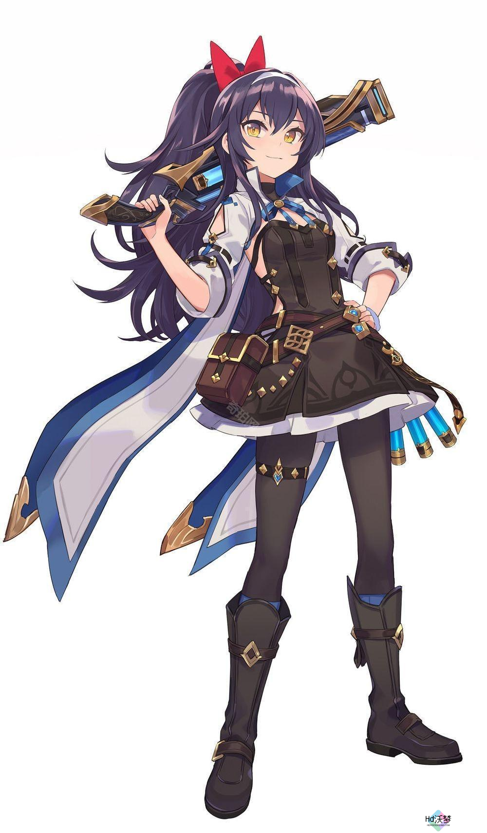 美少女 RPG《Abyssdia》释出主视觉图与 5 名主要角色立绘