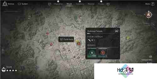 刺客信条影山城相国寺失落的卷页位置