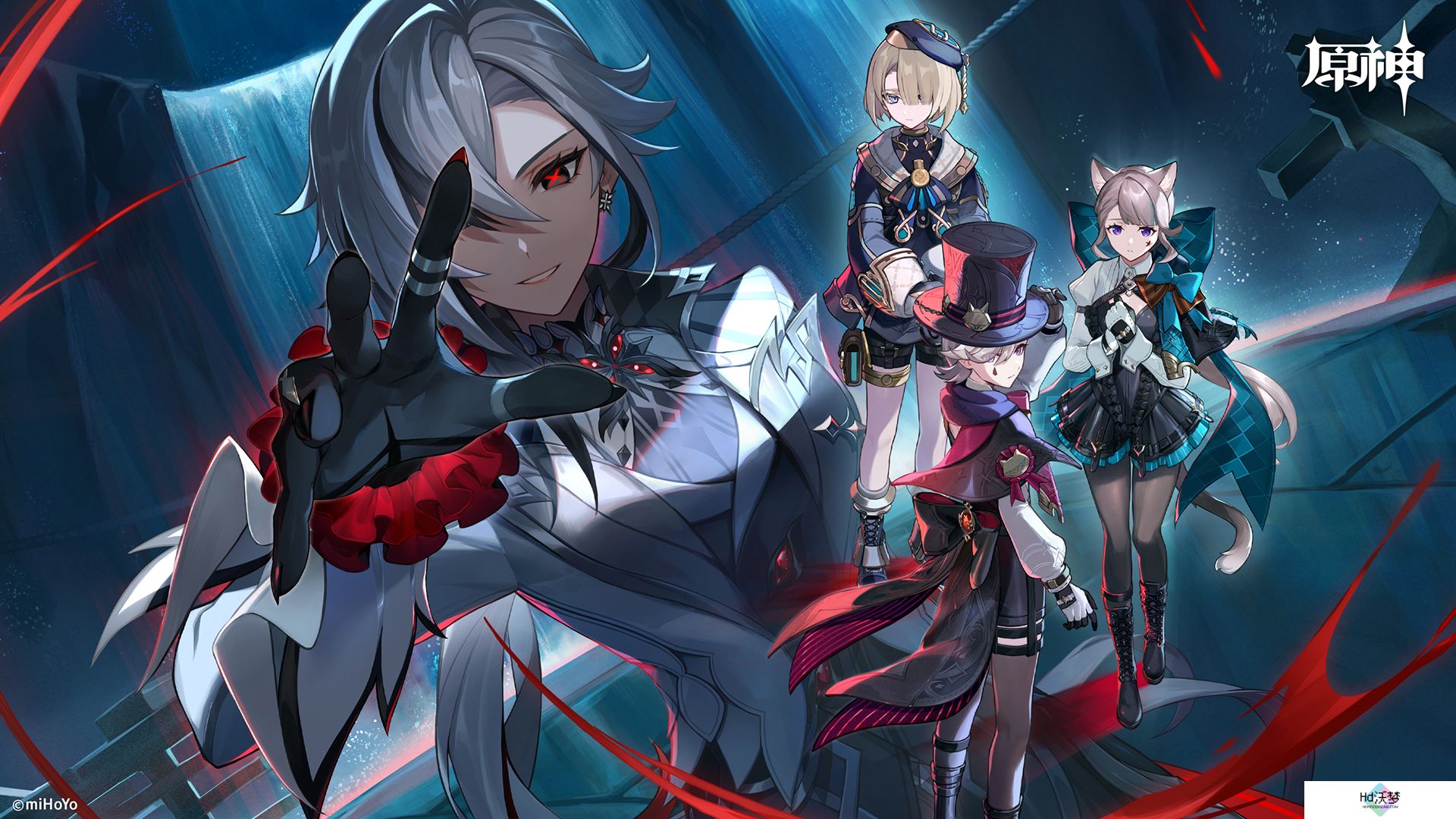 《原神》枫丹全套壁纸：234张，文内免费下载，出镜率最高的角色是她？