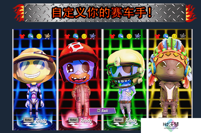 赛车新游《Hot Rod Mayhem》登陆steam  4月15日发售