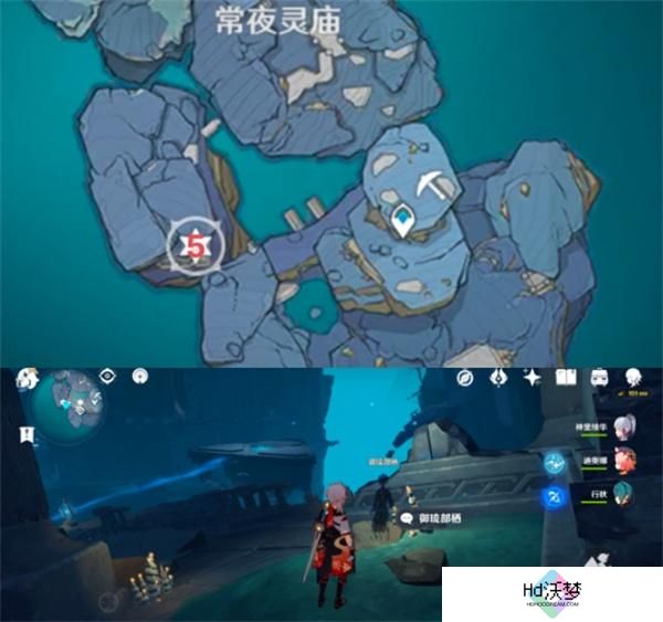 原神法厄同们全跳舞七个孩子位置介绍