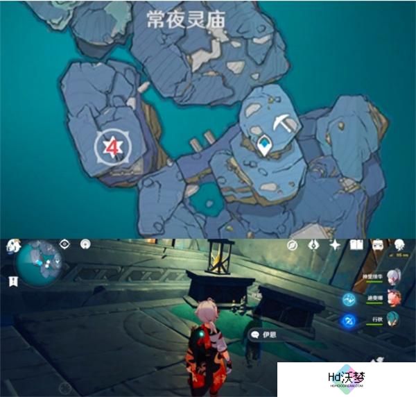 原神法厄同们全跳舞七个孩子位置介绍