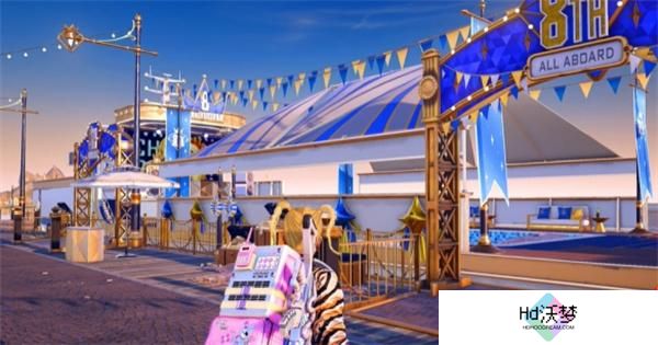 绝地求生八周年游轮位置介绍