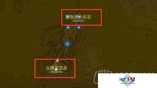 王国之泪4个大精灵之泉位置在哪儿-4个大精灵之泉位置