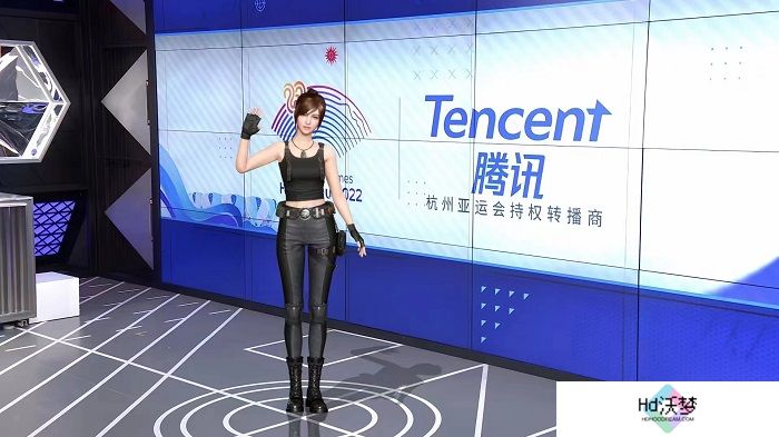 《和平精英》吉莉亮相China3DV 光子展现AI数字人全链能力