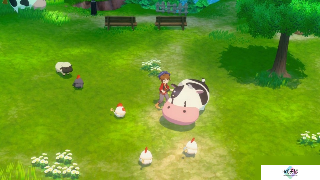 《牧场物语 来吧！风之繁华集市》上架Steam 首批截图