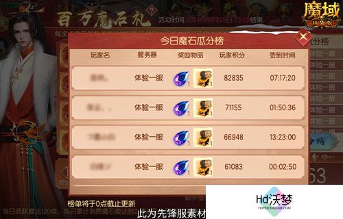 百万魔石签到回归！魔域口袋版签到就暴富！