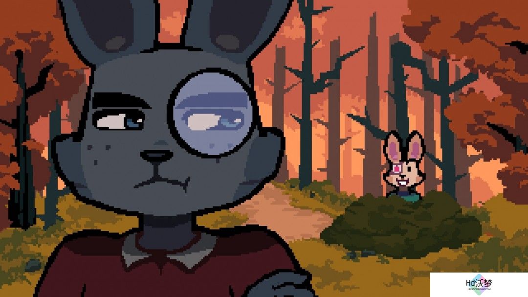 像素风恐怖冒险游戏《The Bunny Graveyard II》Steam页面开放 明年发售