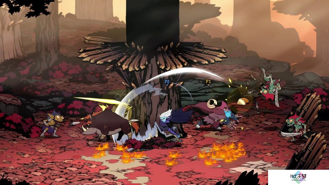 《怒之铁拳4》团队新作《绝对魔权》登陆Steam，开启清版冒险新篇章！