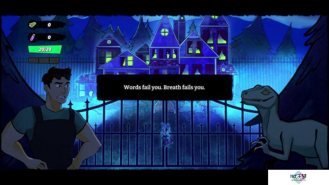 《离奇红脖子恐龙洋馆3》Steam页面 年内发售