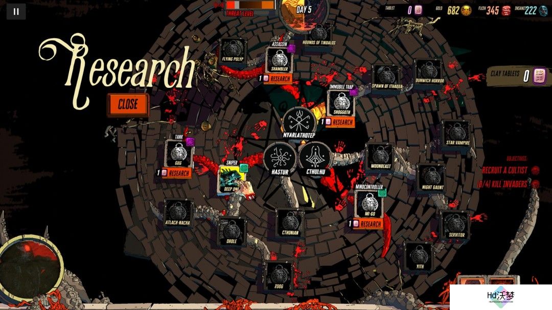 实时战术地牢建造游戏《Cthulhu Keeper》Steam页面 发售日待定