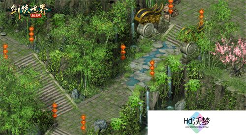 探秘古墓派！《剑侠世界：起源》新门派地图曝光