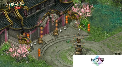 探秘古墓派！《剑侠世界：起源》新门派地图曝光
