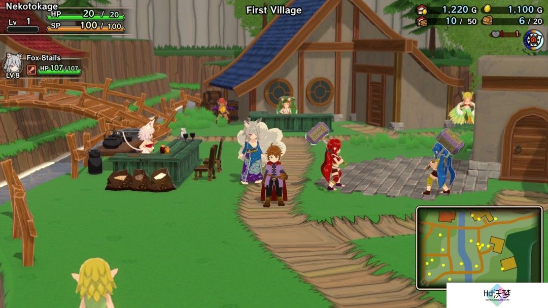 《魔物娘与不可思议的冒险 重置版》Steam页面 年内发售