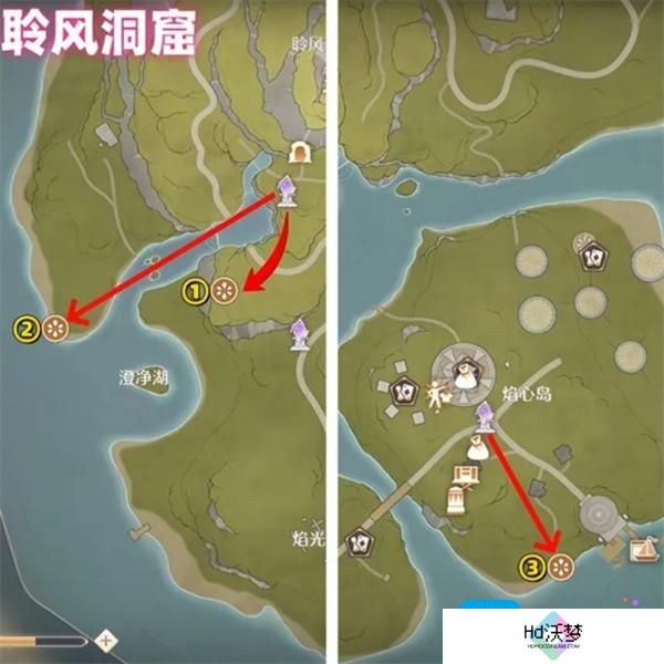 无限暖暖花焰群岛全烟花筒位置一览