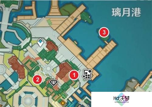 原神5.3海灯节观景镜位置分享