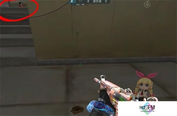 穿越火线新港口斜眼卡位点一览