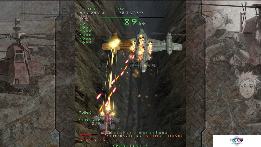 经典双人射击街机游戏《天翔铁骑》现已在Steam平台正式推出