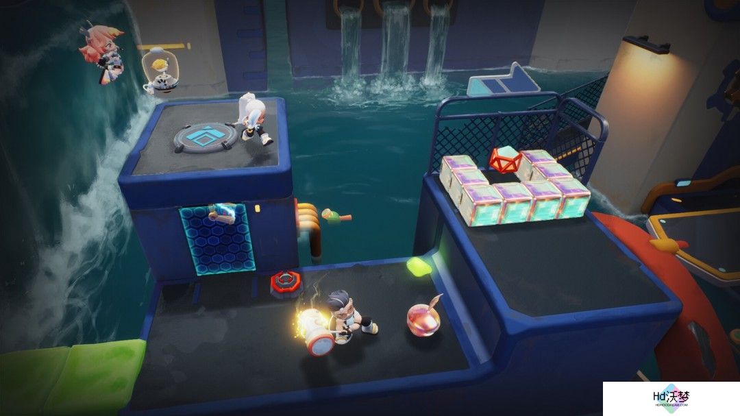 闯关型派对游戏《异星狂奔》Steam页面 年内发售