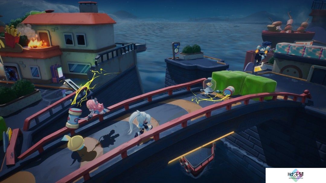 闯关型派对游戏《异星狂奔》Steam页面 年内发售