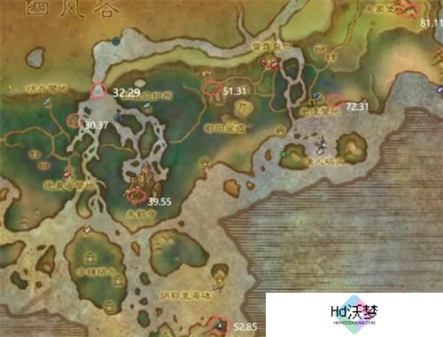 魔兽世界潘达利亚文物在哪