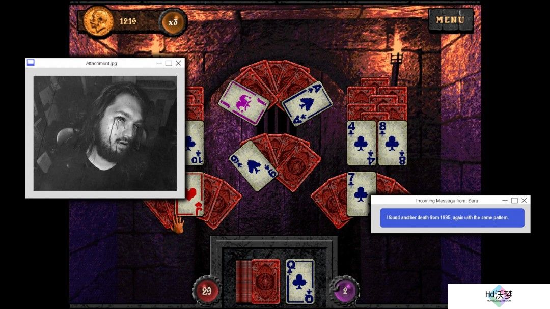 卡牌砍杀恐怖游戏《Forbidden Solitaire》Steam页面开放 发售日待定