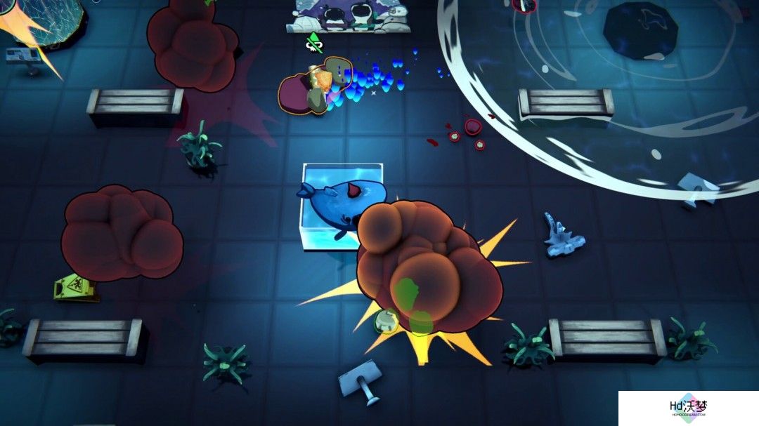动作派对游戏《Gnaughty Gnomes》Steam页面开放 发行日期待定