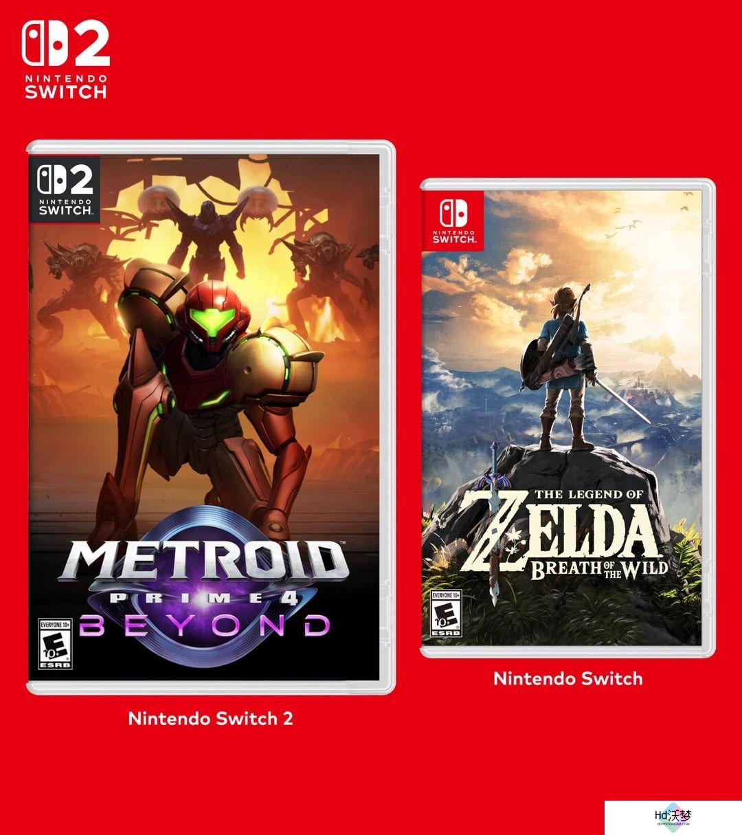 爆料称任天堂Switch 2卡带包装盒将会比初代更大