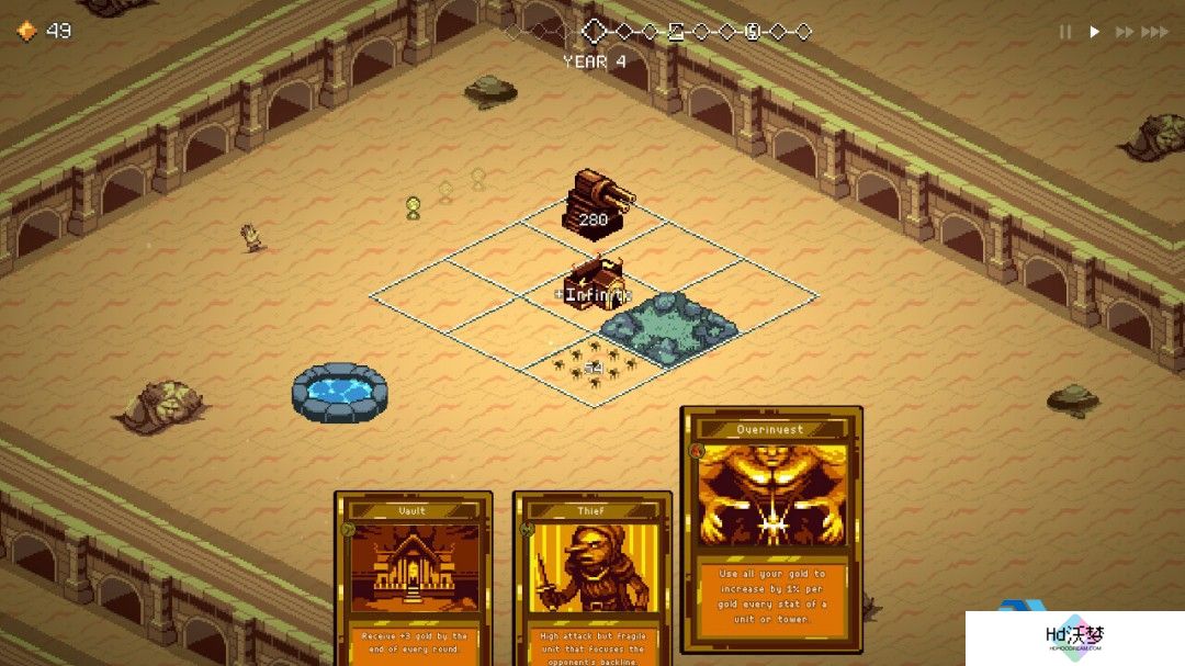 Steam策略新作9Kings定档4月 肉鸽卡牌构筑引爆王国战争