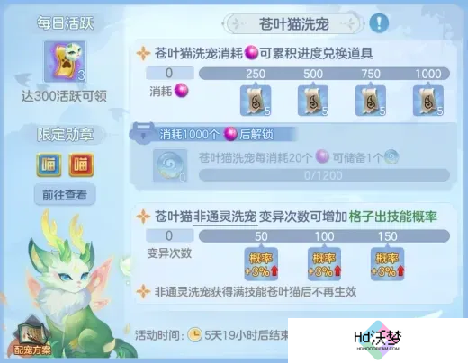 《幻唐志:逍遥外传》苍叶猫培养