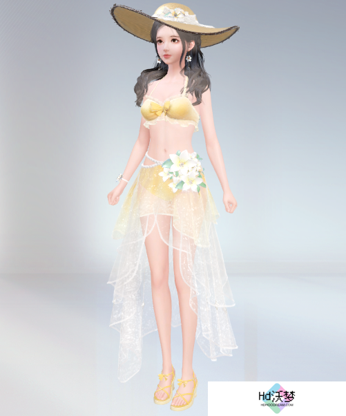 战盟桌面精灵 - 夏日服装拓展包 热海沙滩》DLC服装展示