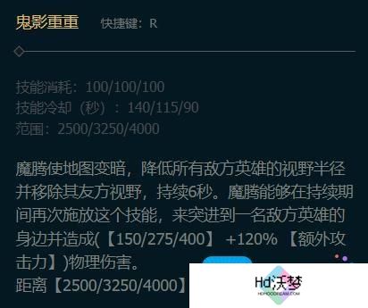 英雄联盟手游梦魇技能是什么