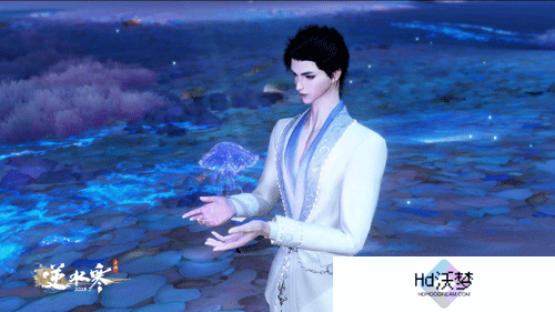 《逆水寒手游》全新背挂幻海明光外观一览
